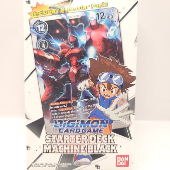 Digimon Card Game Machine Black Starter Deck 2021 - Picture 7 of 8
